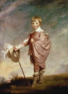少年時代のグロスター公爵 作： Joshua Reynolds